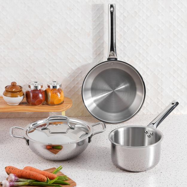 Kraft Futuretec 3 pc Cookware Set