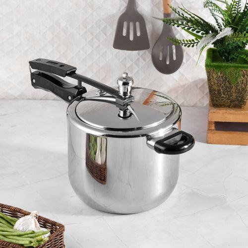 Vinod Platinum Straight Triply Stainless Steel Inner Lid Pressure Cooker