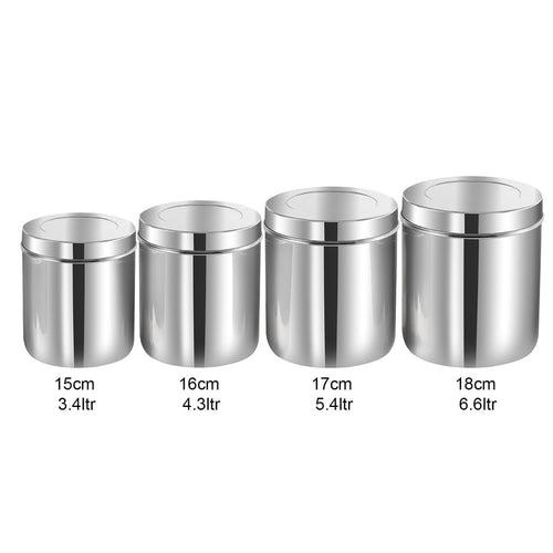 Kraft Deep Dabba Set of 4 - 15 X 18