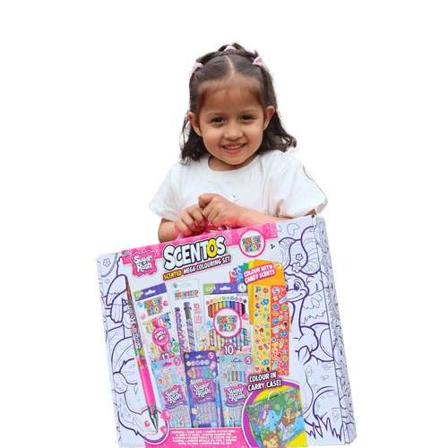 Scentos Sugar Rush Sweet Shop Mega Colouring Set