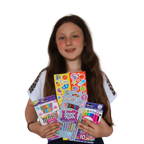 Scentos Sugar Rush Sweet Shop Mega Colouring Set