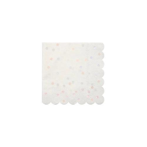 Iridescent Spots Small Napkins