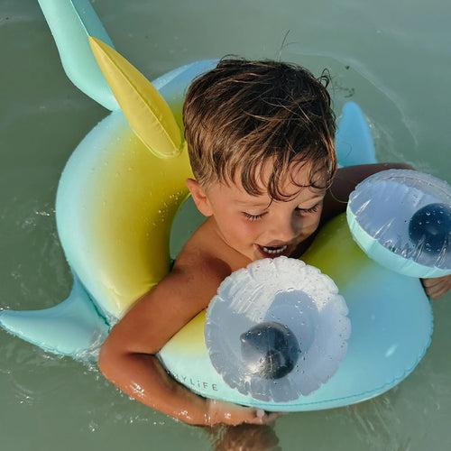 Shark Tribe Kids Tube Pool Ring