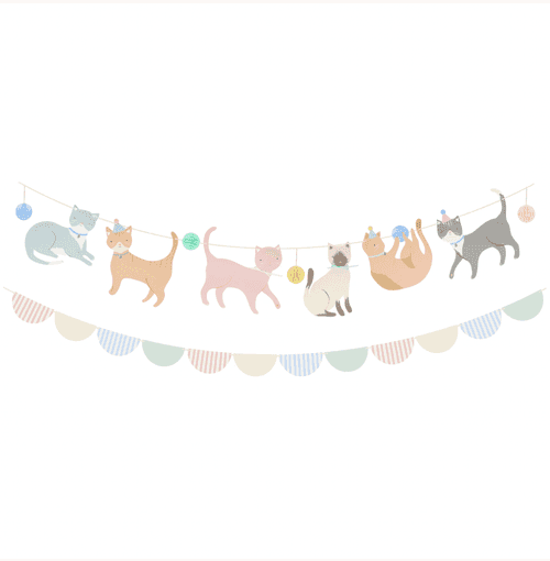 Cute Kittens Garland