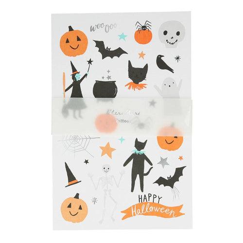 Happy Halloween Tattoo Sheet (x 2 sheets)