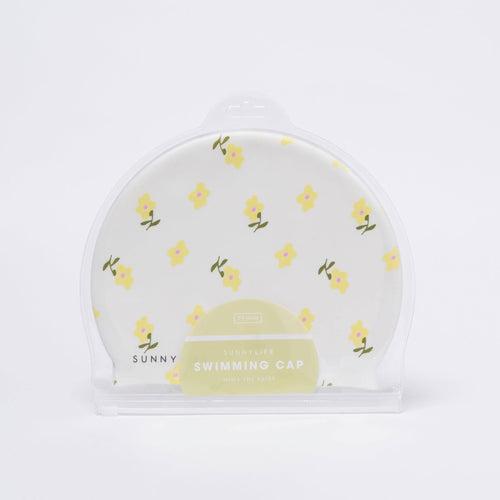 Mima the Fairy Lemon Lilac Swimming Cap