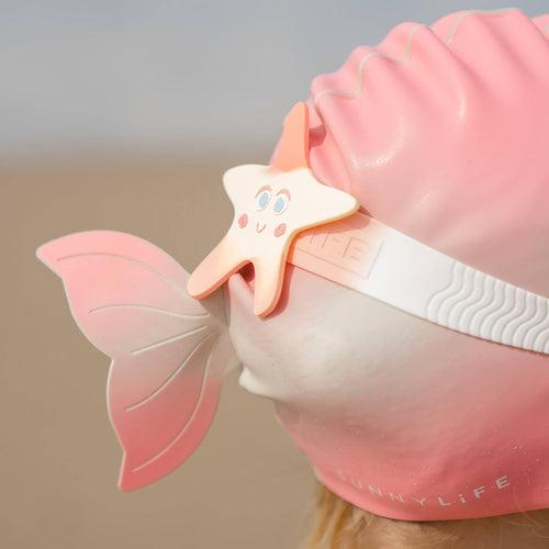 Ocean Treasure Rose Ombre Shaped Swimming Cap