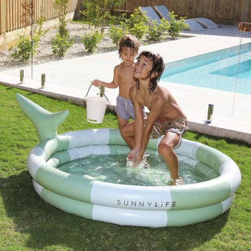 Shark Tribe Inflatable Backyard Pool