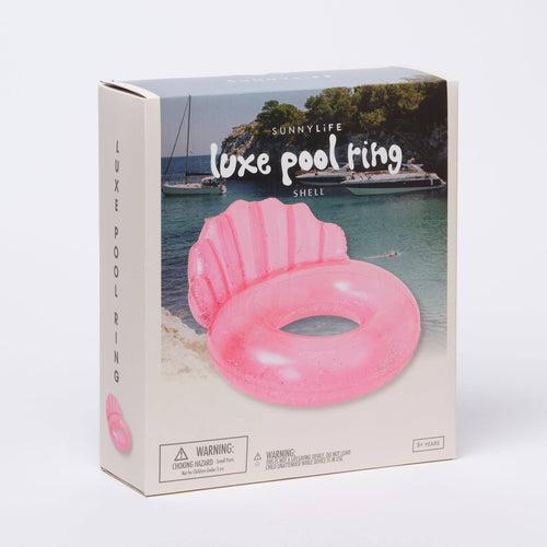 Shell Bubblegum Luxe Pool Ring