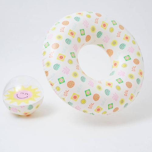 SMILEY World Pool Ring & Ball Set