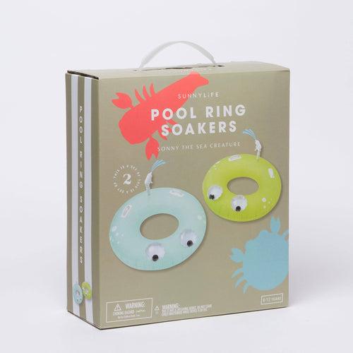 Sonny the Sea Creature Citrus Pool Ring Soakers