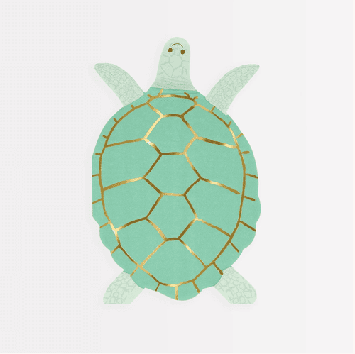 Turtle Napkins (x 16)