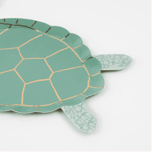 Turtle Plates (x 8)
