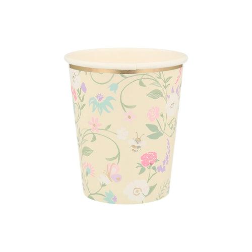 Ladurée Paris Floral Cups (x8)