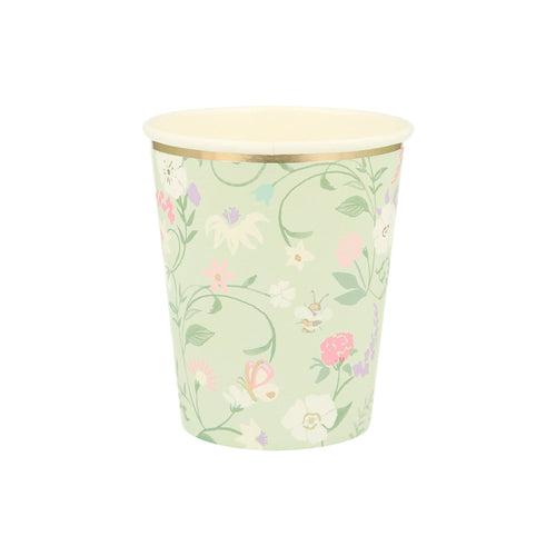 Ladurée Paris Floral Cups (x8)