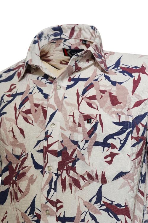 Men's Viscose Print Shirt