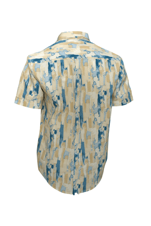 Men's Viscose Print Shirt