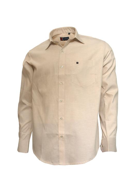 Men's Pastel Orange Shirt