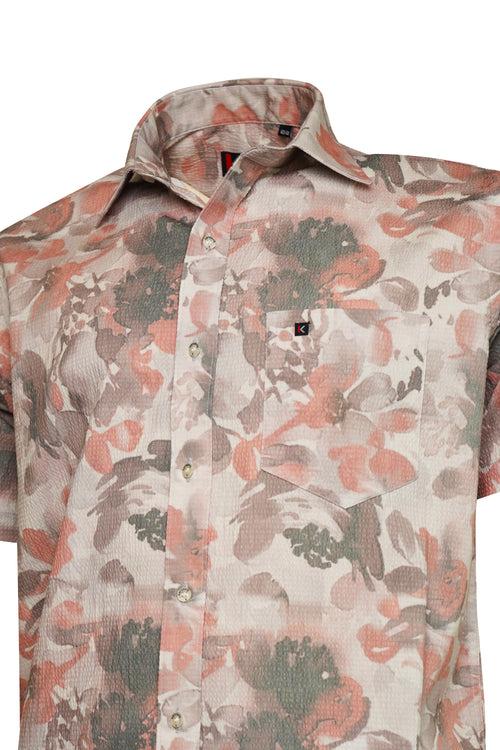 Men's Viscose Print Shirt