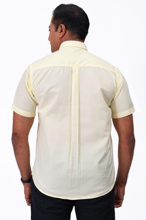 Mens Yellow Shirt