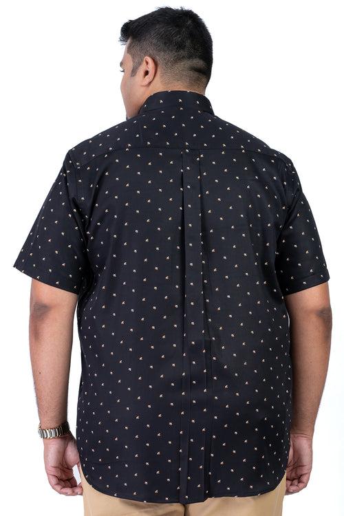 Men's Black Plus Size Shirt