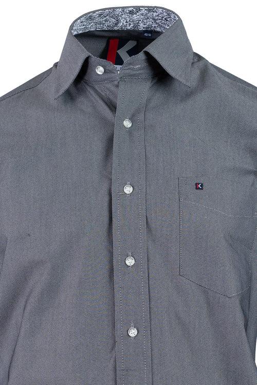 Mens Grey Slim Fit Shirt