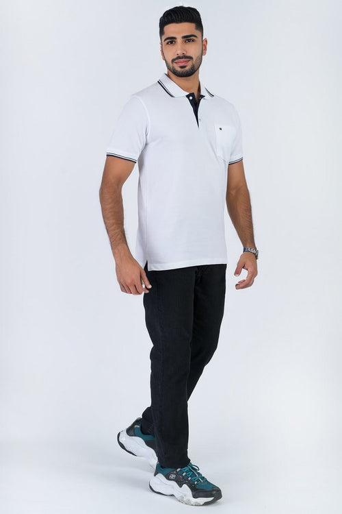 Mens White T Shirt