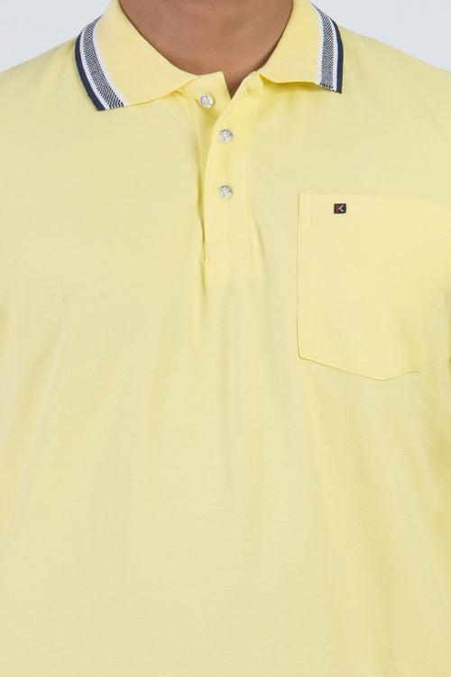 Mens Yellow T Shirt