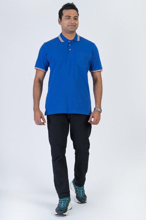 Mens Royal Blue T Shirt