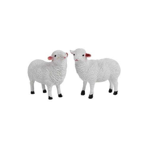 Wonderland Small Lamb outdoor statue  (Set of 2)