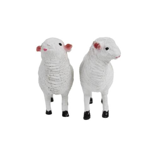 Wonderland Small Lamb outdoor statue  (Set of 2)