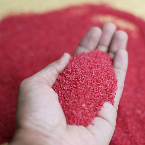 Wonderland Red colour Sand |Multi-purpose sand|Natural sand|1 kg Sand|Fine Sand