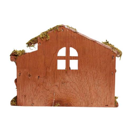 Wonderland Poly Resin Nativity Set hut Stable Christmas Crib Nativity | Festival Decoration