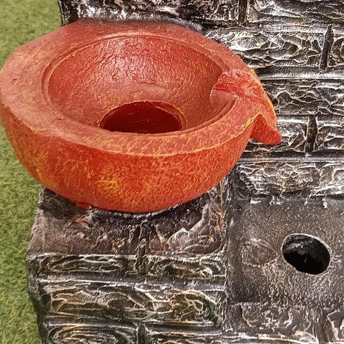 Wonderland 26 inch Height Diya Fountain | Made of Fiber |for Outdoor and indoor use