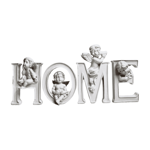 Wonderland Set of 4 piece home letters with angels