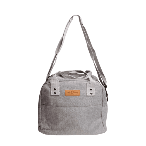 Wonderland Shoulder strap carrying lunch bag (Grey)