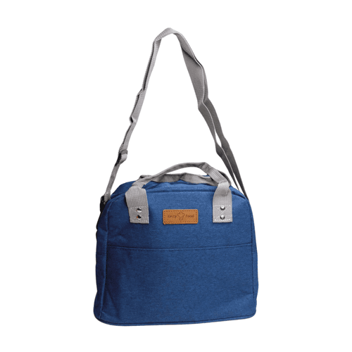 Wonderland Shoulder strap carrying lunch bag (Blue)