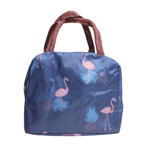 Wonderland Girly look lunch bags for womens (Blue Swan Print)