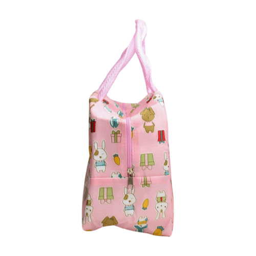 Wonderland Girly look lunch bags for womens (Pink)