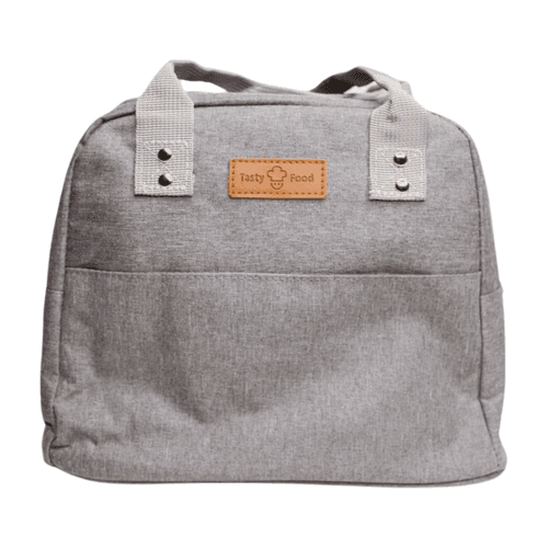 Wonderland Shoulder strap carrying lunch bag (Grey)