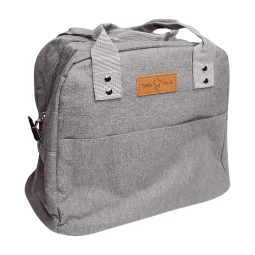 Wonderland Shoulder strap carrying lunch bag (Grey)