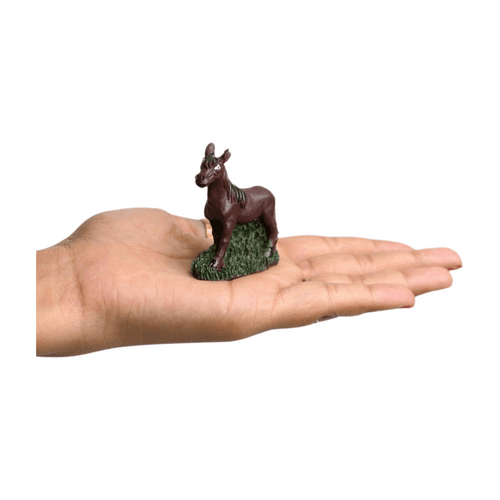 Wonderland (set of 2)  resin miniature horse figurine