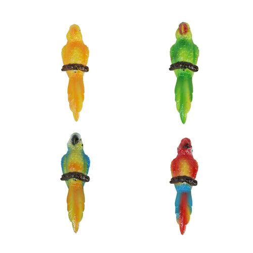 (Set of 4) Parrots Stake/Stick for Garden Decoration