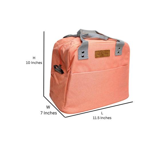 Wonderland Shoulder strap carrying lunch bag (Orange)