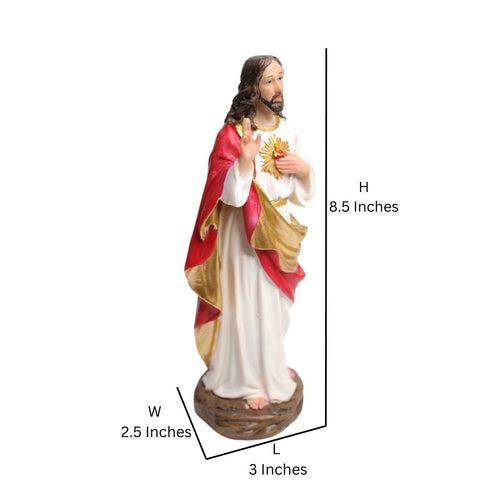 Wonderland Sacred heart of jesus statue, christmas decoration, home decoration