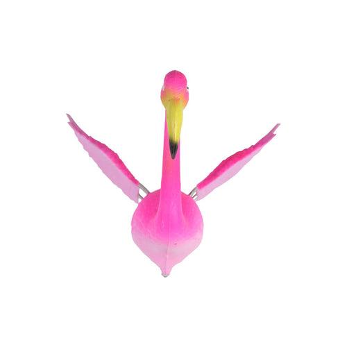 (Set of 2) Flamingo with wing Garden stakes