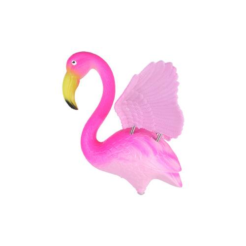 (Set of 2) Flamingo with wing Garden stakes