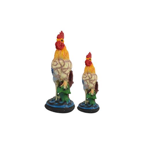 (Set of 2) Hens Statue for Indoors and Outdoor Decoration