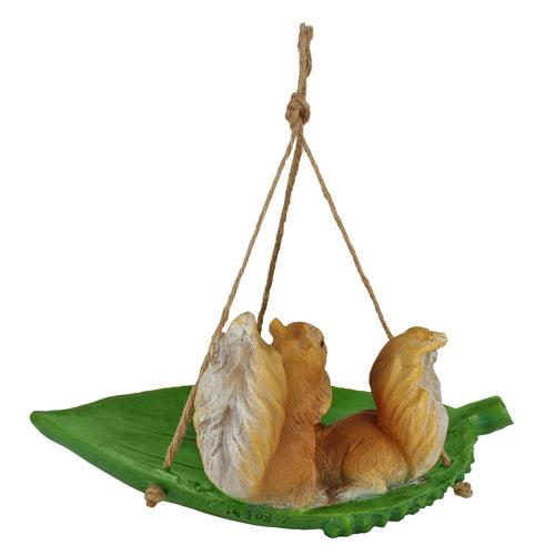 Squirrel Bird Feeder for Garden Decoration