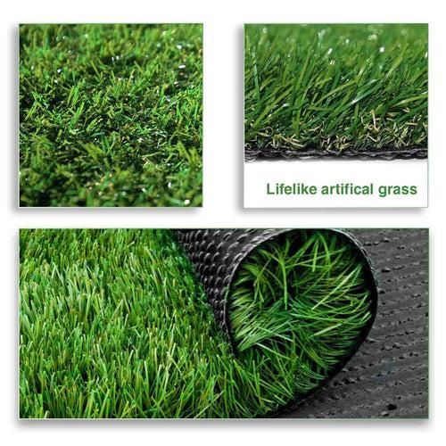 6.5 feet (w) x 2 Feet (L) High Density 25mm Artificial Grass Carpet Mat